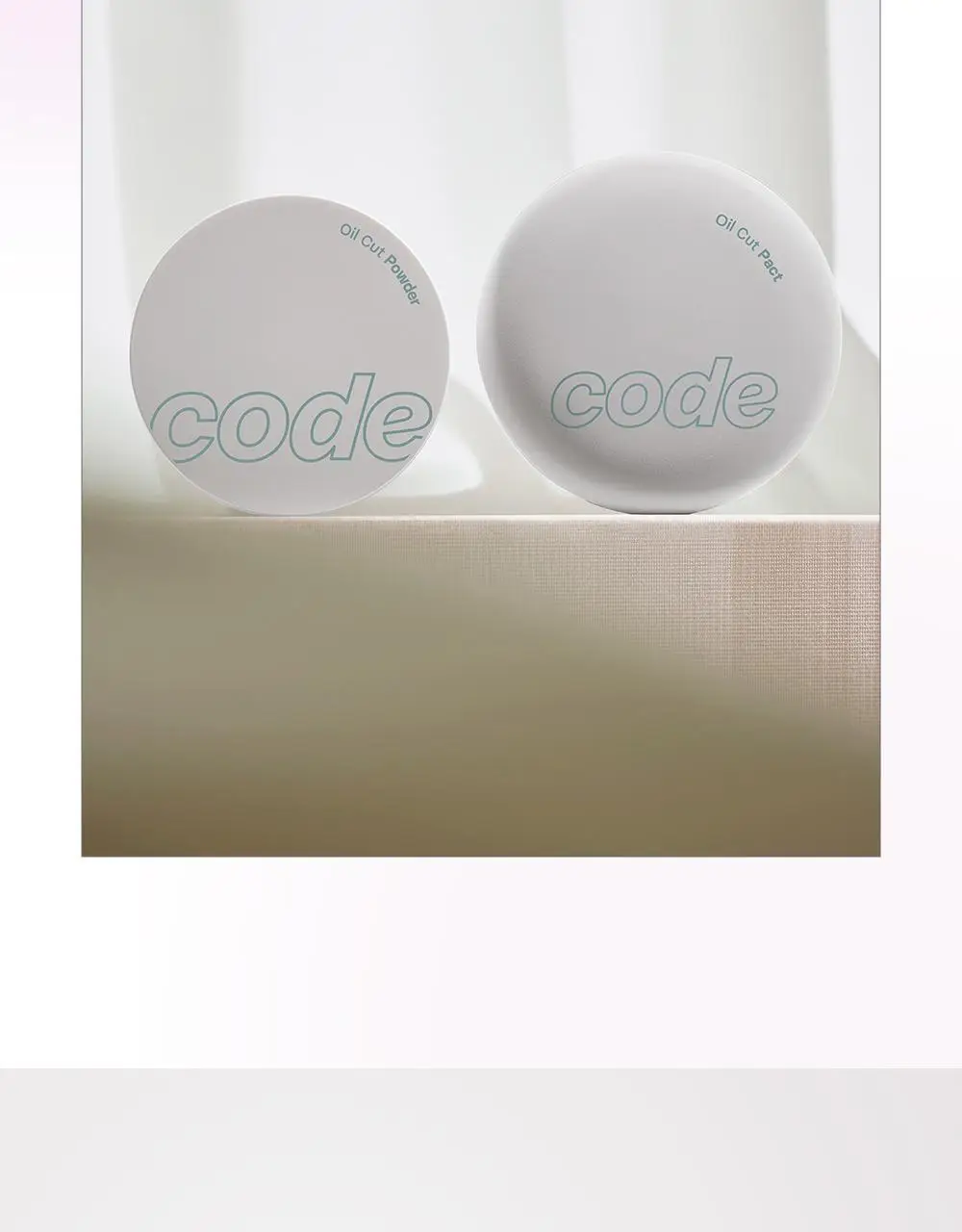 [뽀송팩트] 코드글로컬러 오일컷 팩트 핑크빔 미니어처 증정 기획 상세페이지 8